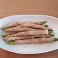 MAI_U☆cook's cooksnap of when they made アスパラ1本！豚肉巻き〜♪.