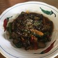 杏苺ジャム's cooksnap of when they made 茄子とピーマンのめんつゆ味噌炒め.