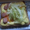 きらり流れ星's cooksnap of when they made 簡単土手マヨトースト❗.