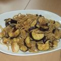 きらり流れ星's cooksnap of when they made ☆☆☆茄子の生姜焼き×ミーゴレン焼きそば.