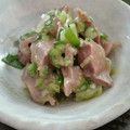 無印素材's cooksnap of when they made 【家呑み】砂肝のネギまみれ.