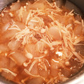 きちばった's cooksnap of when they made 冬瓜とえのき茸の中華風スープ.