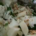 ma___111's cooksnap of when they made 簡単☆たくわんと大葉のさっぱりご飯♪.