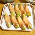 つちかな's cooksnap of when they made 1分でできる。アボカドの生ハム巻き！.