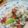 mopa's cooksnap of when they made ♡簡単♡トマトとバジルの冷製パスタ♡.