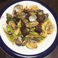 masaまさcook's cooksnap of when they made アスパラとあさりの和風パスタ.