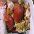 クックTH8ONK☆'s cooksnap of when they made 朝ごはんに、ウィンナーとキャベツの炒め物.