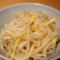 クックOQ4QTN☆'s cooksnap of when they made 生姜入り☆もやしのサッパリナムル.
