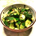 いろはね's cooksnap of when they made 5分で簡単！梅きゅうり.