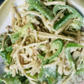 ソエ★'s cooksnap of when they made えのきとピーマンの醤油&マヨネーズ炒め.