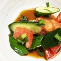 micchily's cooksnap of when they made きゅうりとトマトの豪華 豪快サラダ.