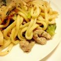 ひろちャん's cooksnap of when they made 焼きうどん.