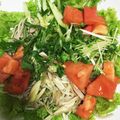 ayamiracle's cooksnap of when they made 簡単5分でできちゃう！そばサラダ.