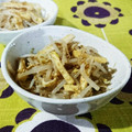 kururin18's cooksnap of when they made お手軽一品✿もやしと油揚げのピリ辛和え.