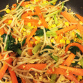 とむ子。's cooksnap of when they made 小松菜ともやしのバター醤油炒め.