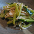 iyumich's cooksnap of when they made キュウリとエノキの醤油和え.
