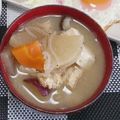 みゆwaco 's cooksnap of when they made 具だくさんのお味噌汁～さつま汁～.