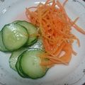 かいたまま's cooksnap of when they made 【簡単・常備菜】人参ときゅうりのナムル.
