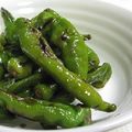 umemodoki's cooksnap of when they made 茄子とししとうの中華風煮びたし.