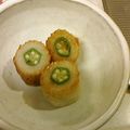 ほっちきすのり's cooksnap of when they made レンジで簡単！オクラ竹輪ほんだし煮.