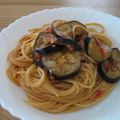 ガッツキ虫's cooksnap of when they made チーズがとろける☆トマトと茄子のパスタ.
