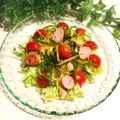 なつき☆ミ's cooksnap of when they made ダイエット中も☆焼きウインナーサラダ.