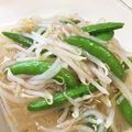 チーやん☆'s cooksnap of when they made もやしとスナップエンドウの中華あん.