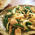 Superlittleboo's cooksnap of when they made 時短簡単！牛薄切りと隠元のオイスター炒め.