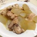 ちゅこやちゃん's cooksnap of when they made 超簡単！冬瓜と鳥もも肉の麺つゆ煮.