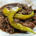 shiiiro's cooksnap of when they made 簡単☆牛肉＆しし唐のオイスターソース炒め.