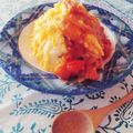 Vrnoelm's cooksnap of when they made とろ〜りふわふわオムライス.