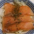 ぞうきりんぞう's cooksnap of when they made サーモンのカルパッチョ♡タマネギのマリネ.
