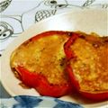 トマチェンコ's cooksnap of when they made ピーマンエッグとなすベーコンチーズ.