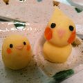 393toomoti's cooksnap of when they made 可愛いオカメインコのマッシュポテト.