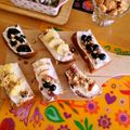 komutatata's cooksnap of when they made フルグラクリチ♡スティックオープンサンド.