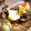 RINAmatin's cooksnap of when they made 隠し味☆フライパンで作る簡単肉じゃが☆.