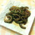 オレンジリング's cooksnap of when they made おつまみ✿苦い！ゴーヤの中華風炒め.