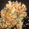 えびちゃん♪♪'s cooksnap of when they made 子ども大好き！しらすと小松菜の炒飯♪.