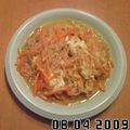 ３匹の親分's cooksnap of when they made 糸こんにゃくのあまから玉子とじ煮.
