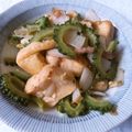 ちいは's cooksnap of when they made お麩のゴーヤチャンプル.