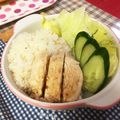 ひよこ02's cooksnap of when they made 炊飯器で簡単★シンガポールチキンライス風.
