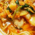 マナ☆マロン's cooksnap of when they made ♬ピリ辛！豚キムそうめん♬.