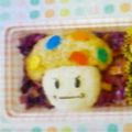 ムルーア's cooksnap of when they made ドコモのキャラ弁（*＾＾*）.