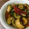 Nicoxyuryu's cooksnap of when they made コリコリ簡単キューリのキューちゃん漬け.