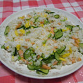 shouko's cooksnap of when they made 鮭ちらし寿司.