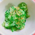 めんぼっこ's cooksnap of when they made あと一品！きゅうり大量消費.