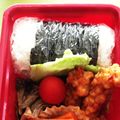 nanairo20's cooksnap of when they made 【お弁当】カニカマおにぎり.