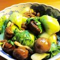 kawaramono's cooksnap of when they made チンゲン菜のオイスター炒め.