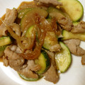 m_mind's cooksnap of when they made ＊豚肉とズッキーニのさっぱり炒め＊.