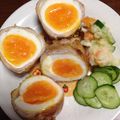 ちゃぎー's cooksnap of when they made スコッチエッグみたい☆茹でたまご豚肉巻き.